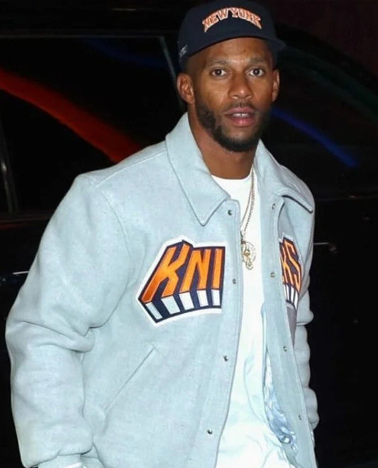 Victor Cruz Knicks Jacket