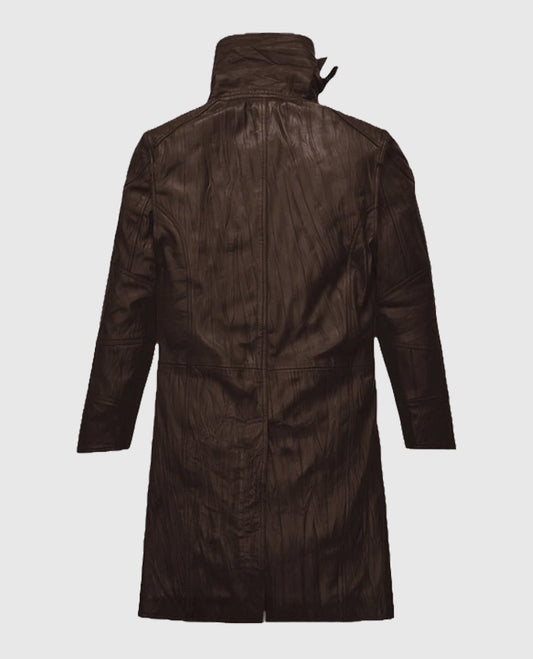 Wrinkled Brown Ryan Gosling Blade Runner 2049 Trench Coat