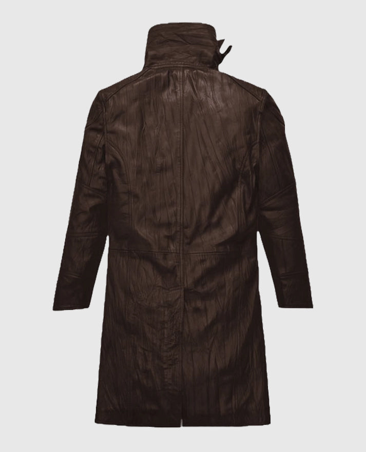 Wrinkled Brown Ryan Gosling Blade Runner 2049 Trench Coat