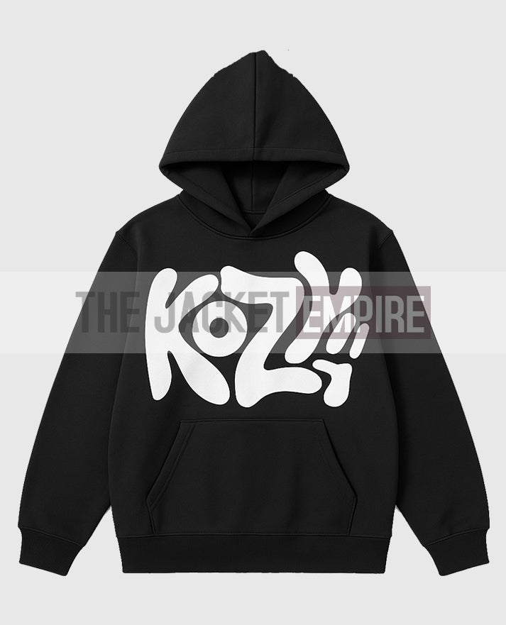 Y2K Kozy Black Hoodie