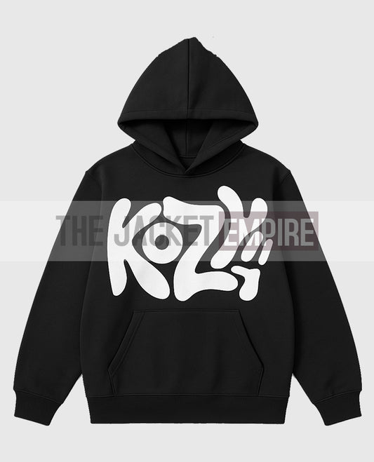 Y2K Kozy Black Hoodie
