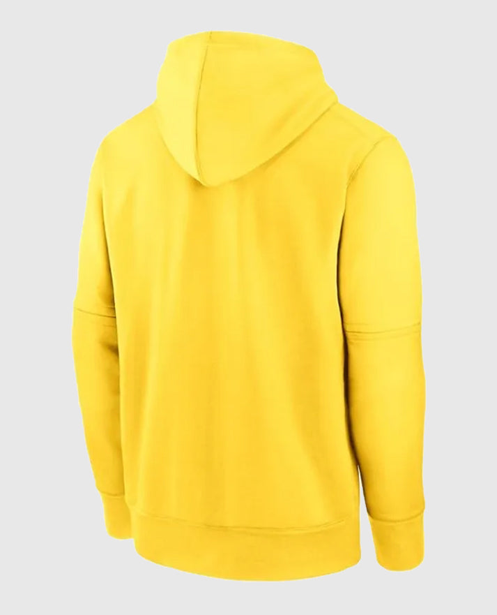 Yellow Boston Red Sox Yellow Hoodie