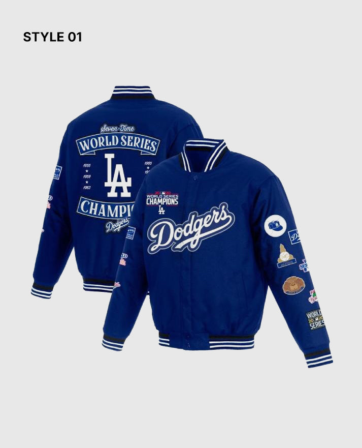 dodgers world series Varsity jacket