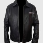 Sons Of Anarchy Black Biker Leather Jacket